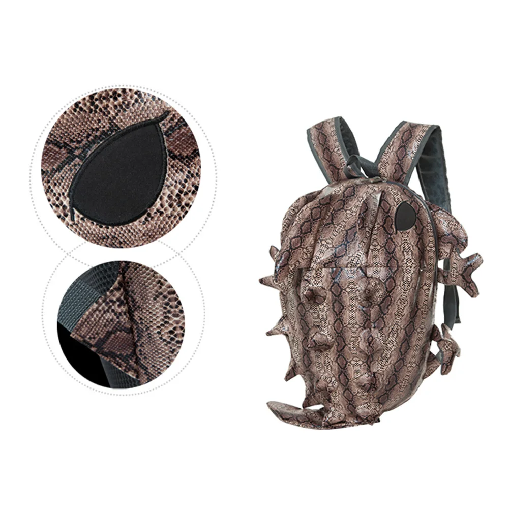 Стильный водонепроницаемый рюкзак Lizard Большой Вместительный модный с монстрами