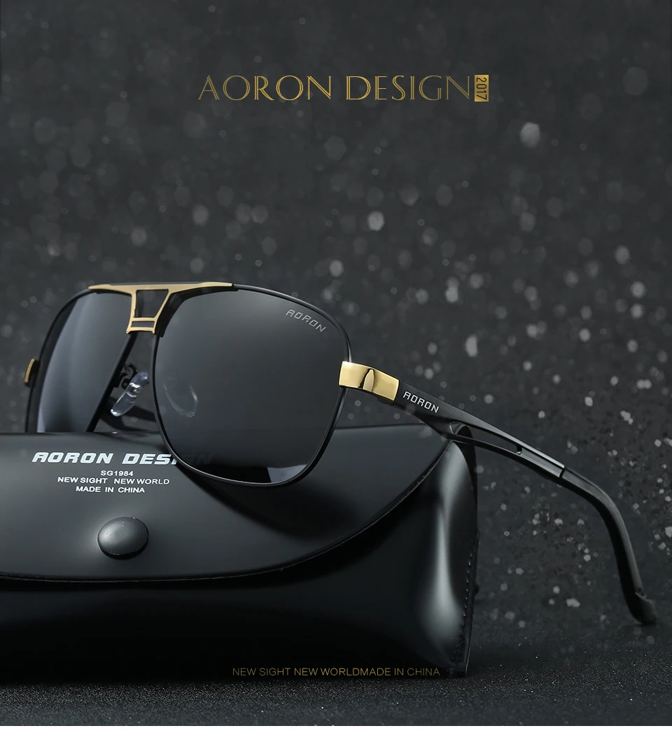 Для мужчин винтаж алюминий HD поляризованные солнцезащитные очки для женщин классический бренд Цвет Изменение Защита от солнца очки покрытие
