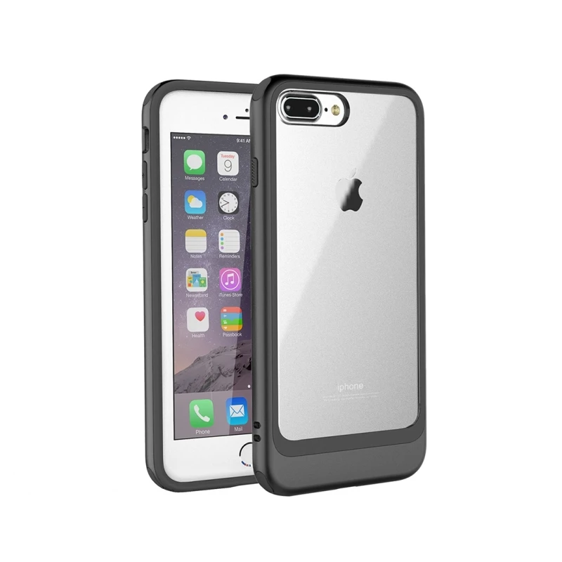 Haweel For iphone 8 plus case transparente shock proof TPU+ PC Protective Back Cover Phone Case funda silicona |