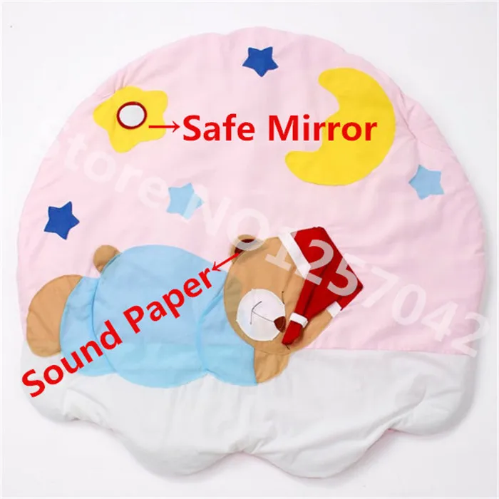 Pink Bear Only Mat Детский игровой коврик, детский коврик, напольный коврик для мальчиков, ковер для девочек, игровой коврик, коврик для детской активности, развивающие игрушки, хобби - Цвет: Pink Bear Only Mat