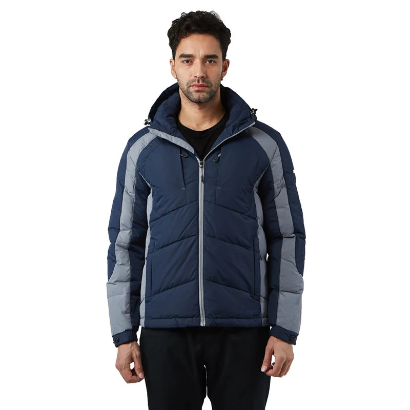 MALIDINU 2020 Горячее Предложение Пуховик Мужчины Бренд Зимняя Куртка Мужская 70% Белая