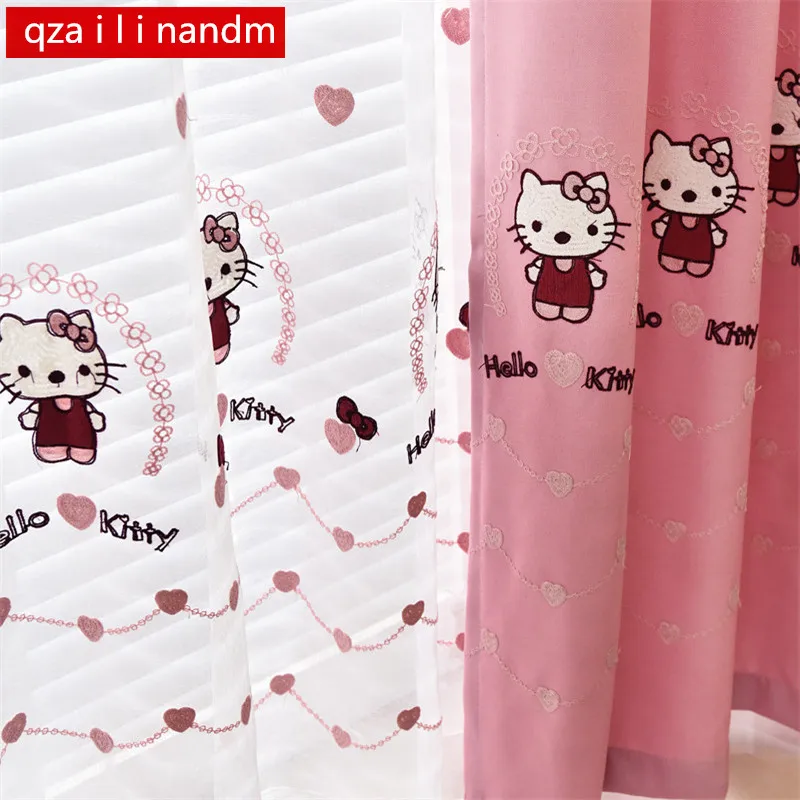 Корейская Роскошная принцесса комната кошка Hellokitty мультфильм розовый девочка