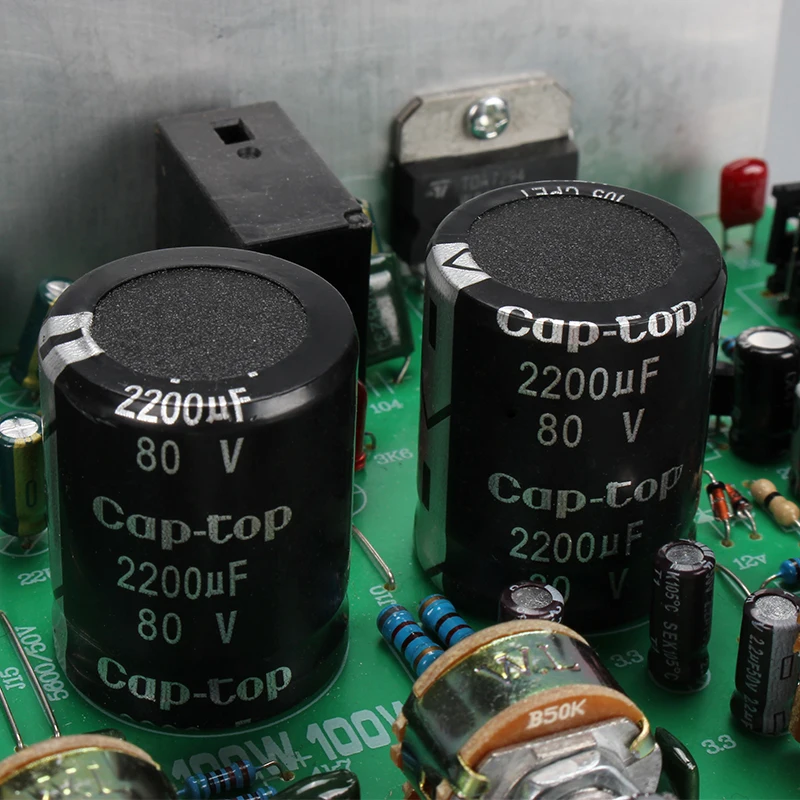 Lusya TDA7294 Hi Fi 2 0 стерео аудио Мощность усилитель доска 100 Вт + 100w RCA тональная плата