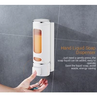 400ml 800ml liquid soap dispenser single double soap dispenser wall kitchen bathroom bottle plastic pump dispensers