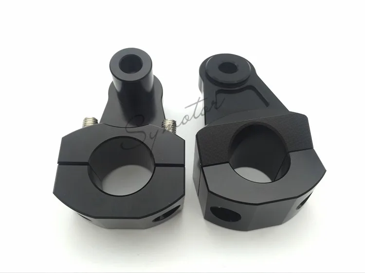 Алюминиевый зажим для руля мотоцикла с ЧПУ 22 или 28 мм регулируемый Kawasaki Suzuki Yamaha