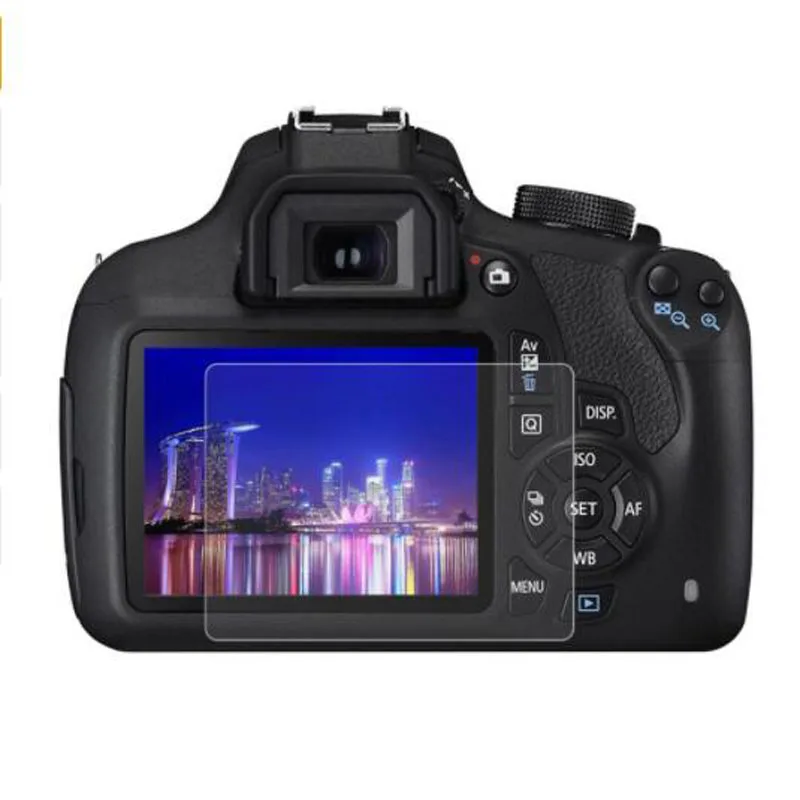 Закаленное защитное стекло для камеры Canon 1200D 1300D 1500D 2000D Rebel T5 T6 T7 Kiss X70 X80 X90|Защита