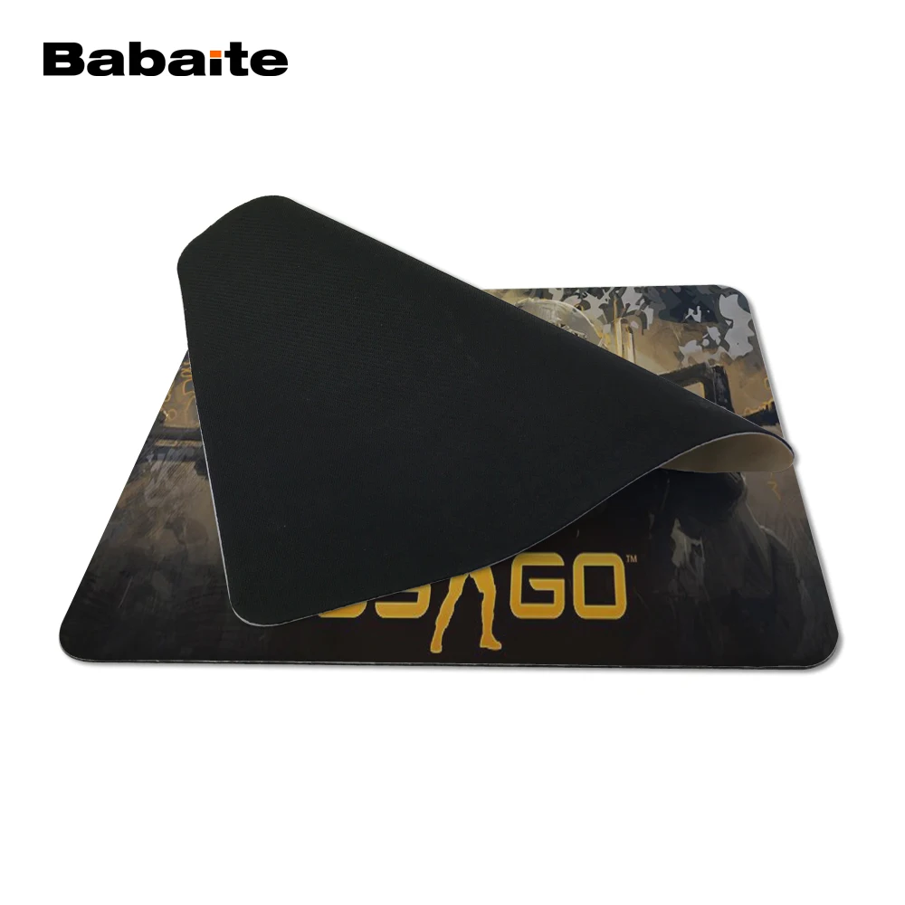 Мягкий силиконовый коврик для компьютерной мыши Babaite оптический Cs Go Лидер продаж