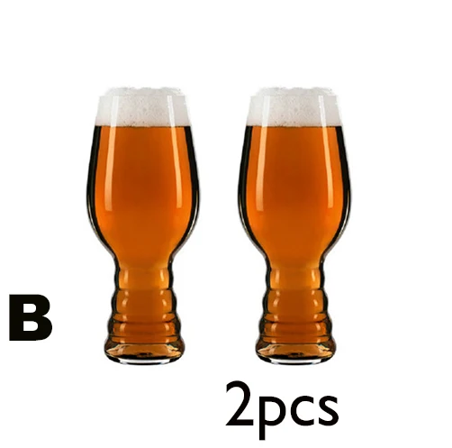 Pack of 2 B Крафтовые пивные стаканы упаковка из 2 - Цвет: Pack of 2 B