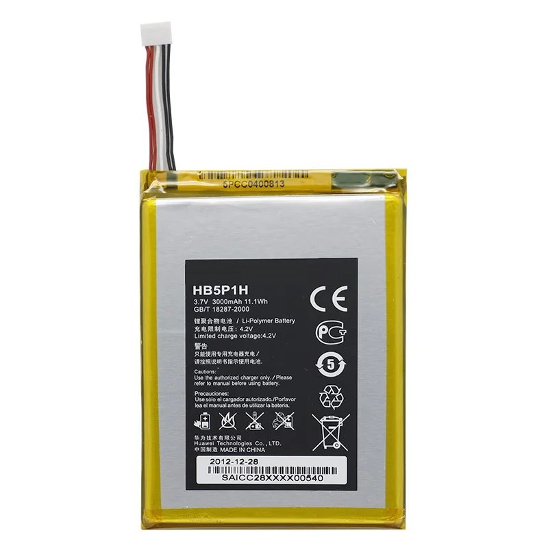 

Replacement Mobile WiFi Battery HB5P1H For Huawei LTE E5776s E589 R210 3000mAh