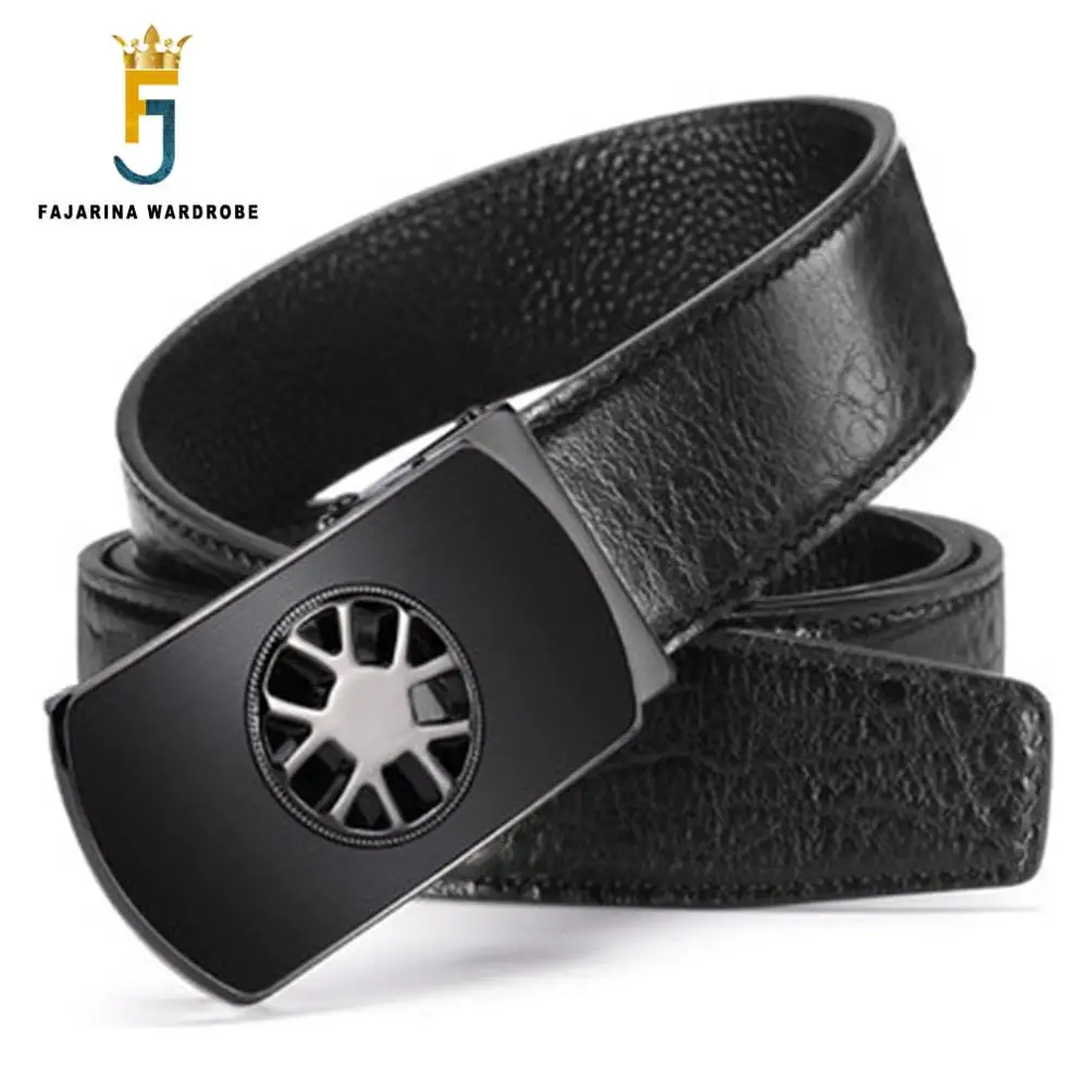 Мужской ремень из натуральной кожи с автоматической пряжкой ZDFJ173|belt for men|belt ff belt |