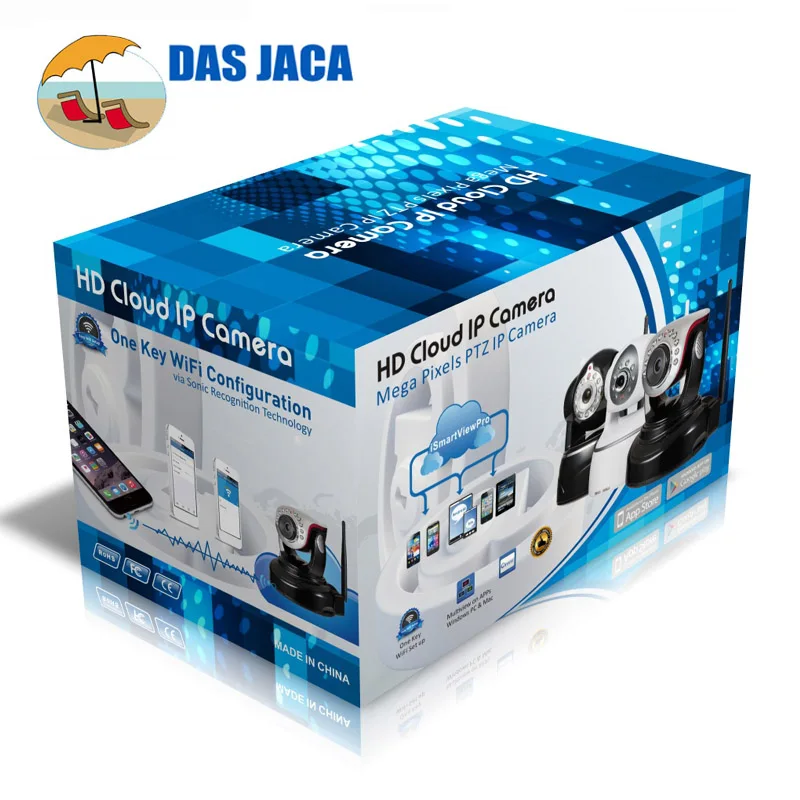 DasJaca 1MP IP камера 720P HD WIFI инфракрасного ночного видения видеонаблюдения P2P детский