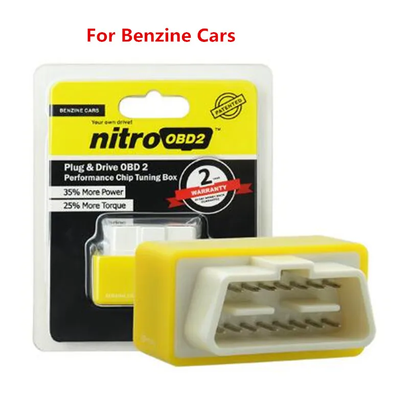 Автомобильный чип Тюнинг производительность коробка Plug& Driver NitroOBD2 интерфейс EcoOBD2