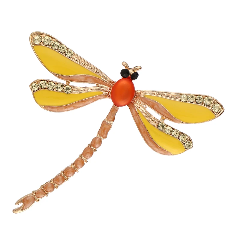 Женская эмалированная брошь с опалом | Украшения и аксессуары