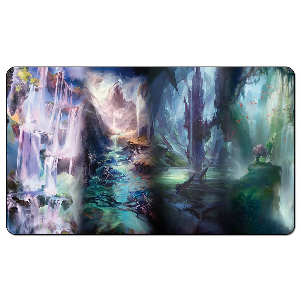 Style1 Загрязненных Дельта экспедиция 60x35 см Магия Playmat выборки земли загрязненных Delta Магия Playmat для Настольная игра playmates - Цвет: Style1