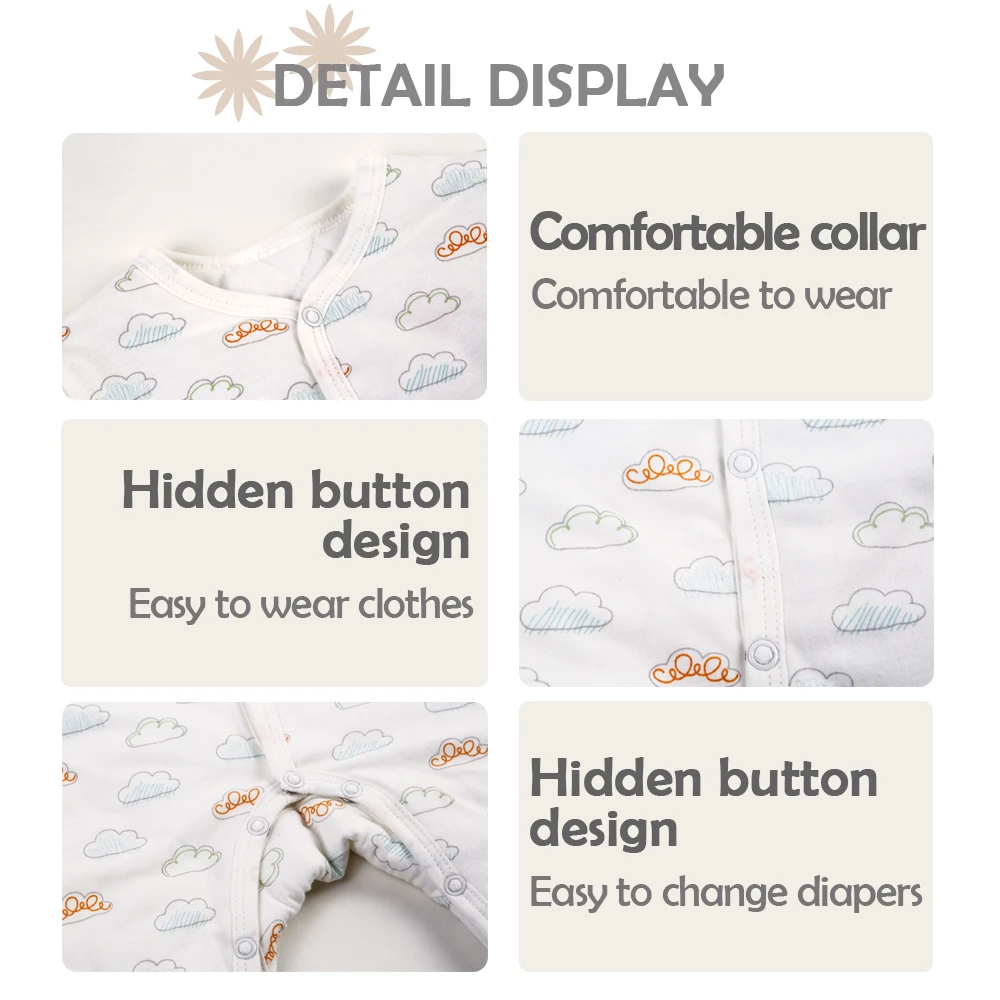 Детский хлопковый комбинезон i-baby Premium Matelasse PIMA кашемировый костюм одежда с