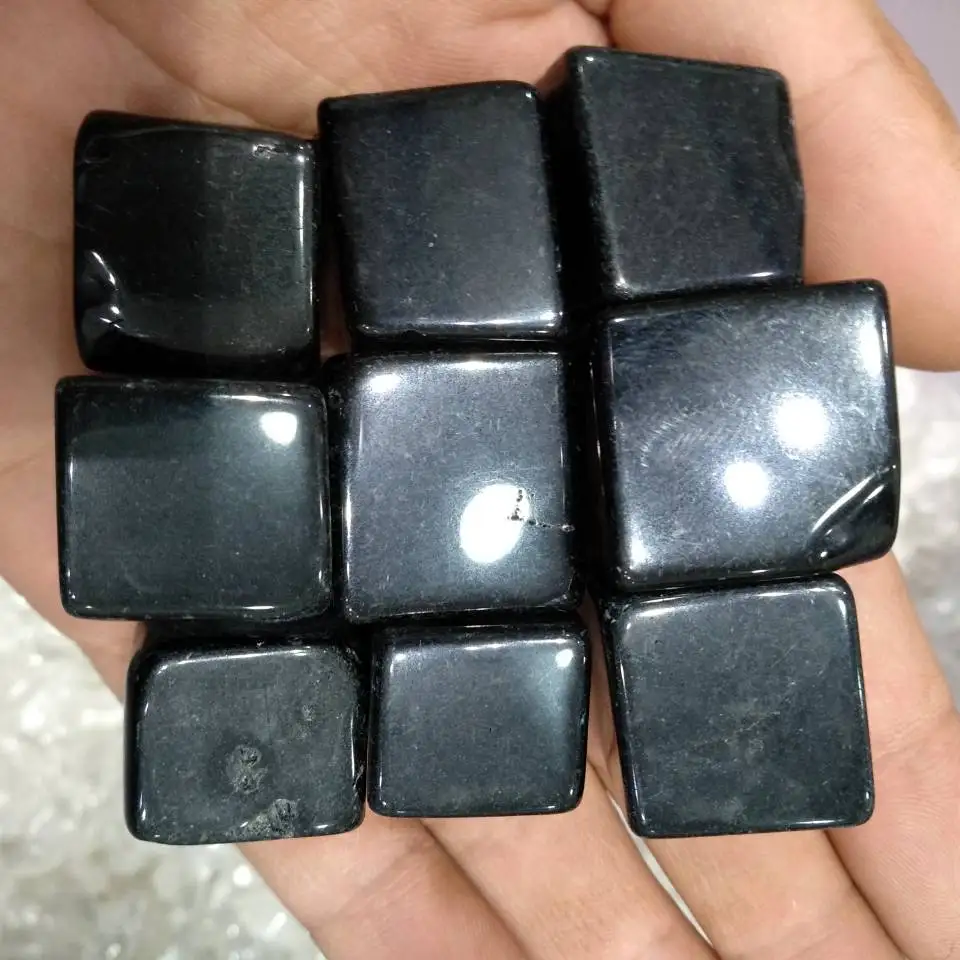 

9 шт. натуральный куб черный обсидиан кварцевый кристалл камень камни лечебный камень кристаллы кварца натуральные камни