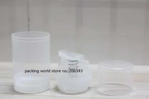 Прозрачная безвоздушная бутылка для лосьона/эмульсии/сыворотки/Крема/основы под