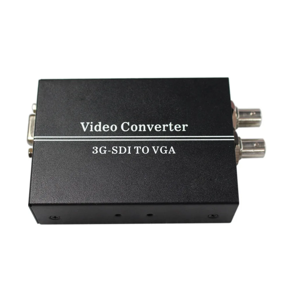 SDI VGA Аудио конвертер позволяет SDI/HD SDI/3G сигналы будут отображаться на с адаптером