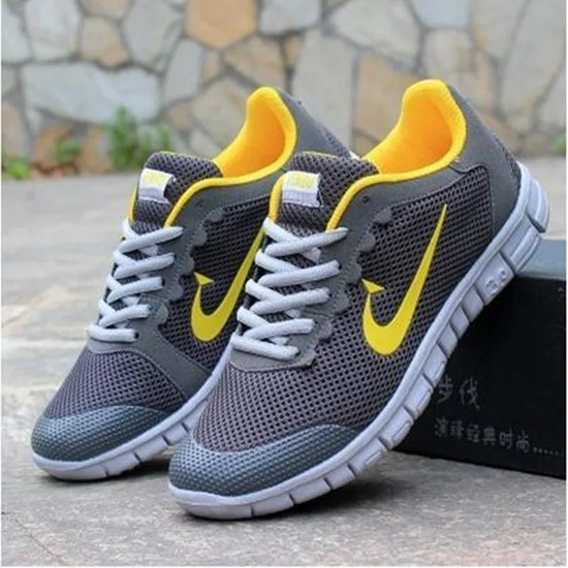 Мужчины Обувь 2017 Мужчин Повседневная Весна/Осень Дышащий узелок Квартиры Моды