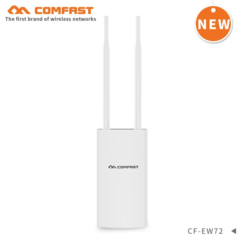 1200 Мбит/с гигабитный PoE Открытый AP Wi Fi маршрутизатор высокой мощности