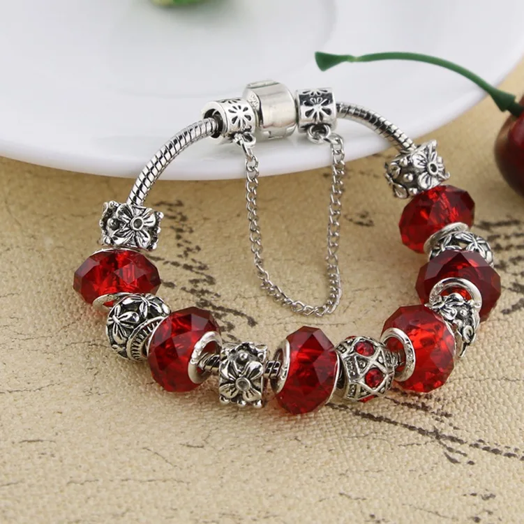 Женский браслет pandora европейский и американский Рождественский из серебра с