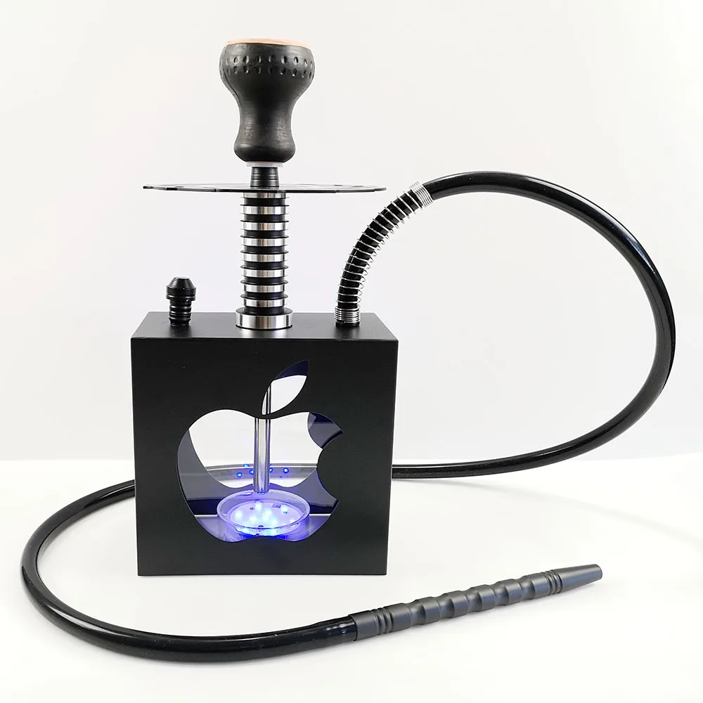 Yameisi Hookah Acrylic and Iron a Whole Set of Narguile High Quality Shisha wtih LED Device 3 Styles are Available |