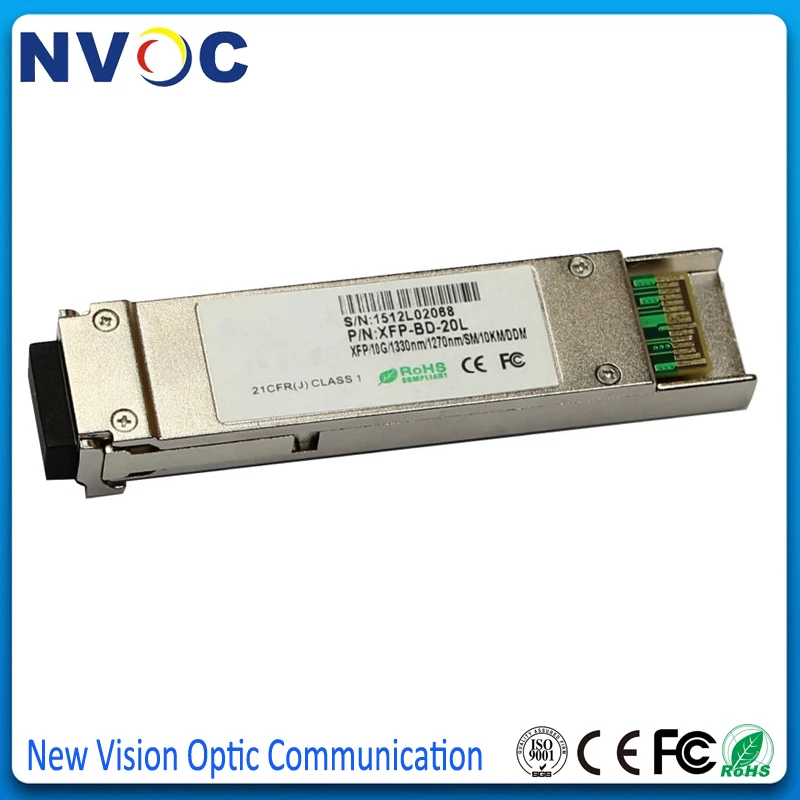 10G XFP BIDI Tx1330nm/Rx1270nm Tx1270nm/Rx1330nm 10km + волоконно-оптический трансивер LR оптический