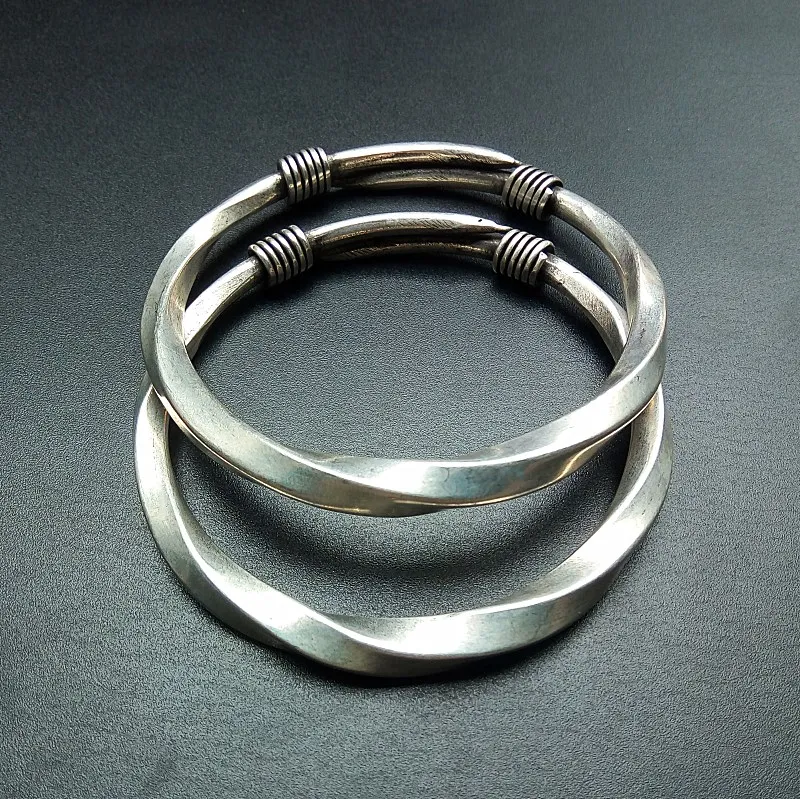 Лидер продаж новинка бесплатная доставка 100% Серебряный традиционный браслет