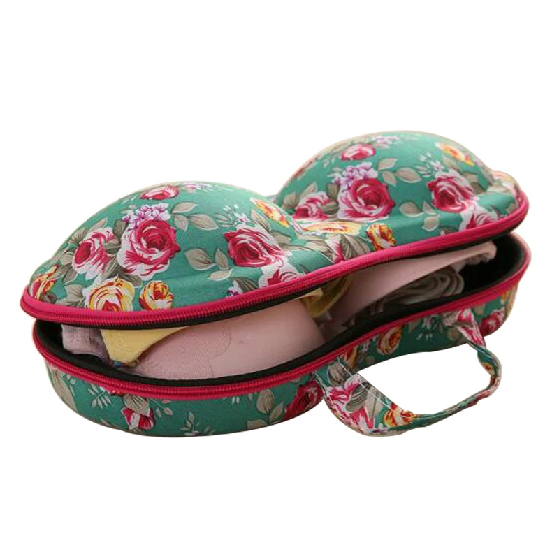 Многофункциональный Портативный модные узор Бюстгальтер сумка для хранения