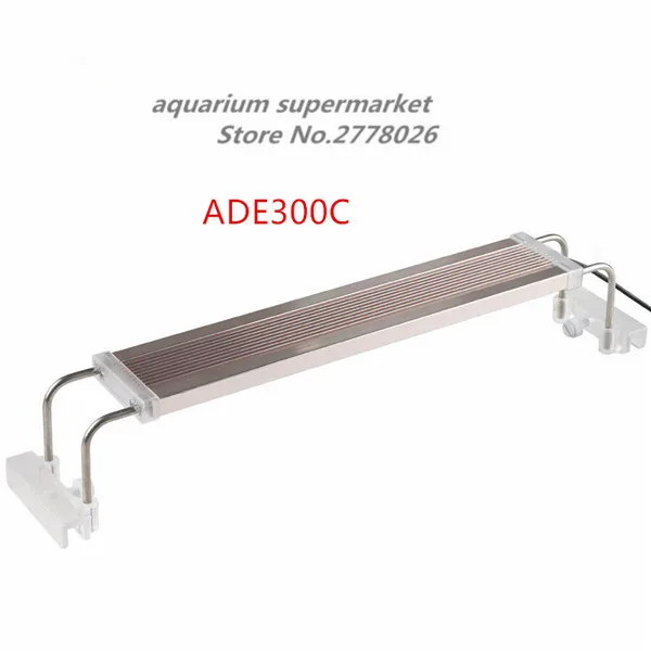 ADE300C 1 шт. SUNSUN ADE200C/ADE300C/ADE400C/ADE500C водяной траве с регулируемой яркостью светодиодный светильник ing садок для рыбы светильник ультра-тонкий - Цвет: ADE300C