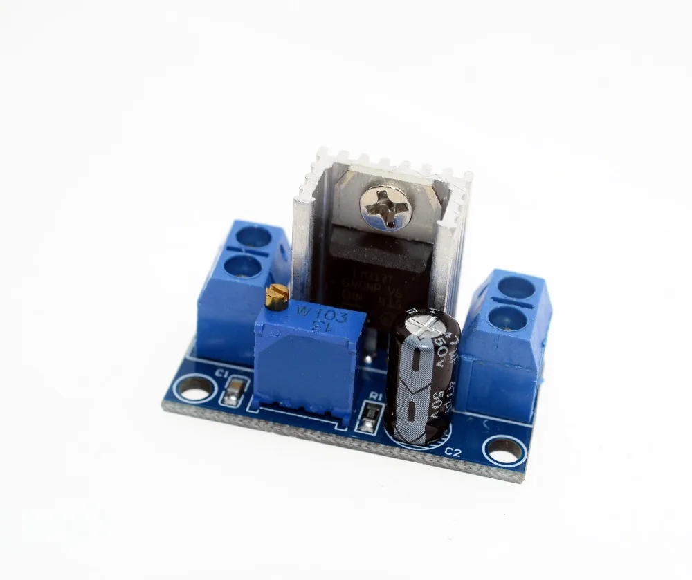 НОВЫЙ LM317 DC-DC линейный конвертер понижающий блок питания с низкой пульсацией |