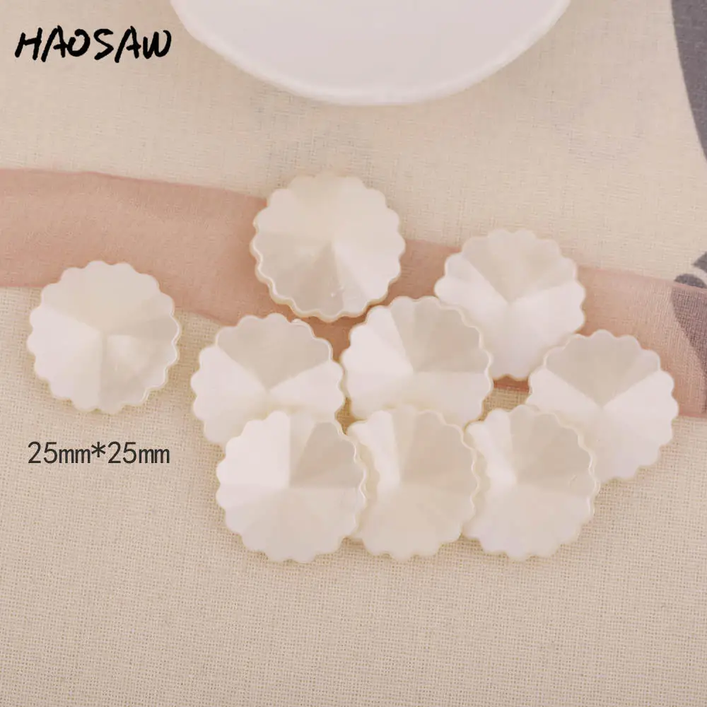 HAOSAW выберите 10 шт./лот классические бусины/витые круглые/имитация жемчуга/DIY