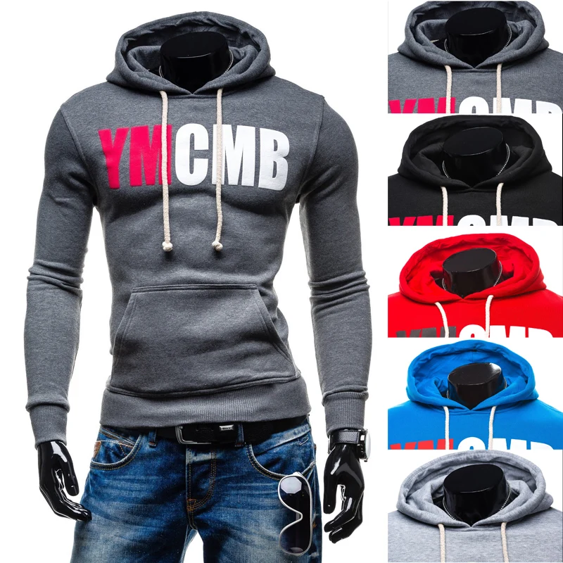 2016 Толстовки Мужчин Sudaderas Hombre Хип-Хоп Мужские Марка Карманный декоративные