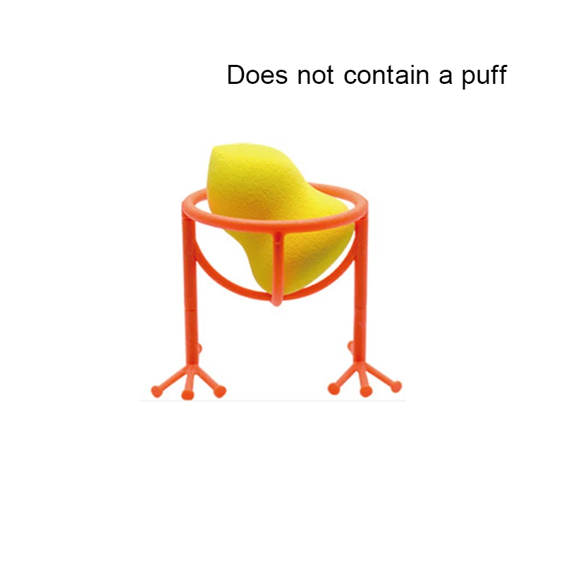 Makeup Cosmetics Puffs Display Stand Shape Gourd Sponge Drying Container Holder Make up Support Holders |