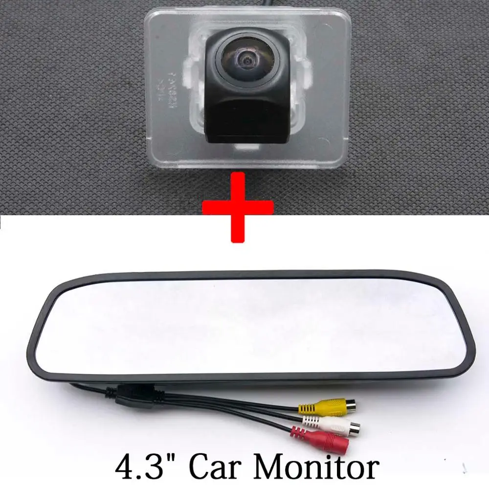 MCCD Fisheye 1080 P Starlight заднего вида Обратный Камера для Kia Optima K5 2012 2013 резервного 4," 5" Парковка монитор - Название цвета: Camera 4.3 Mirror