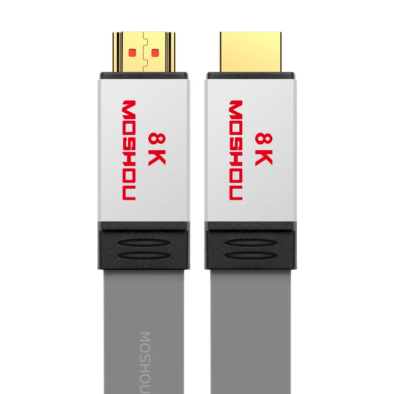 Высокопрочный Кабель HDMI 2 1 Ultra HD (UHD) 8K кабель 48Gbs с аудио и Ethernet шнур совместим Apple