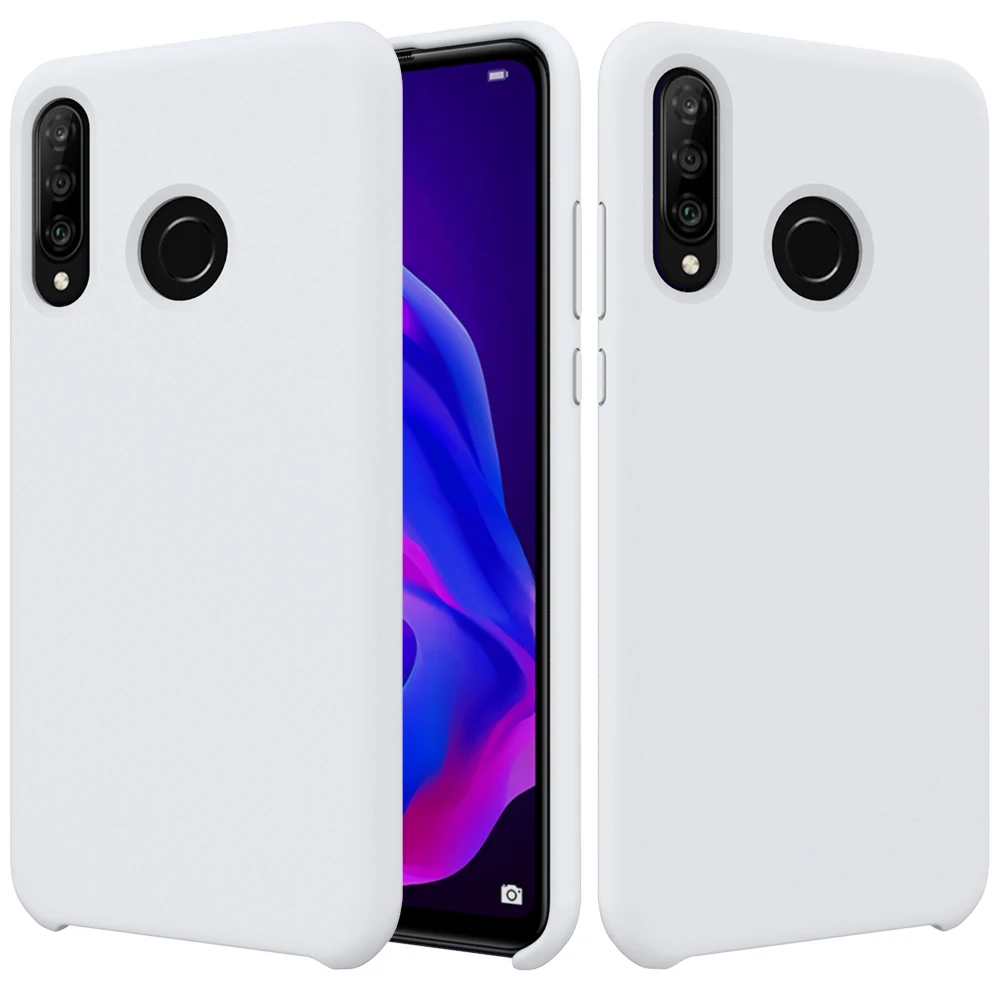 Для huawei P30 Pro Чехол Мягкий Жидкий силикон для huawei P30 удобный телефонный Футляр P30 P30pro полуобернутый ударопрочный чехол - Цвет: 2