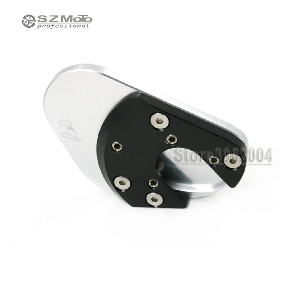 

For KAWASAKI ZX-6R ZX-10R NINJA 250R/300/400/650 EX250R ninja250 Motorcycle CNC Side Kickstand Stand Extension Support Plate