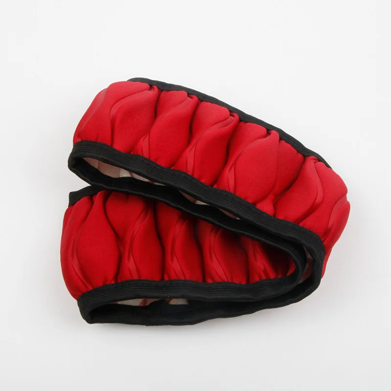 Red black edge 1Pc Крышка рулевого колеса автомобиля оплетки на руль охватывает ручка Плюшевые набор губка Авто протектор универсальный авто в аксессуары для интерьера автотовары Car Styling для авто - Название цвета: Red black edge 1Pc