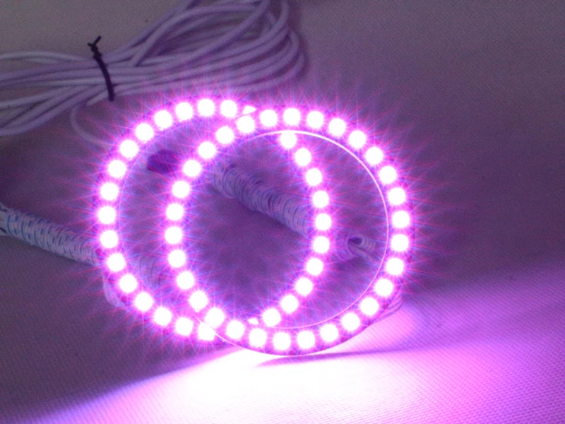 5050SMD RGB ангельские глазки набор Многоцветный Led halo кольца фара для Фольксваген