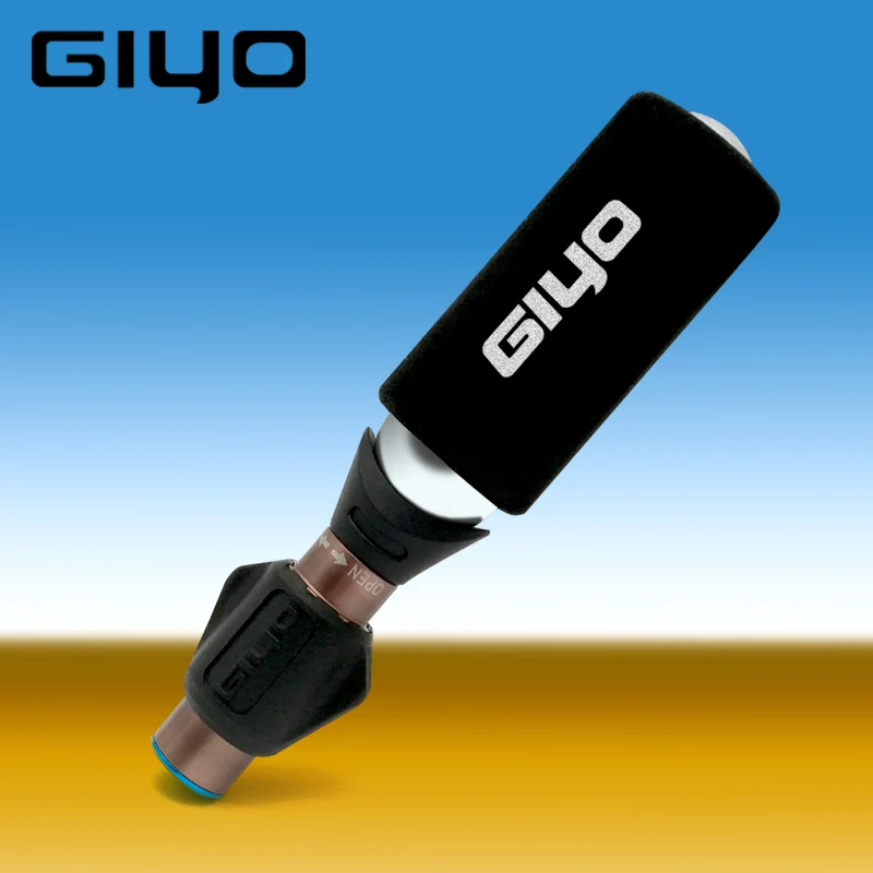 Велосипедный мини-насос GIYO CO2 воздушный велосипедный насос с изолированным
