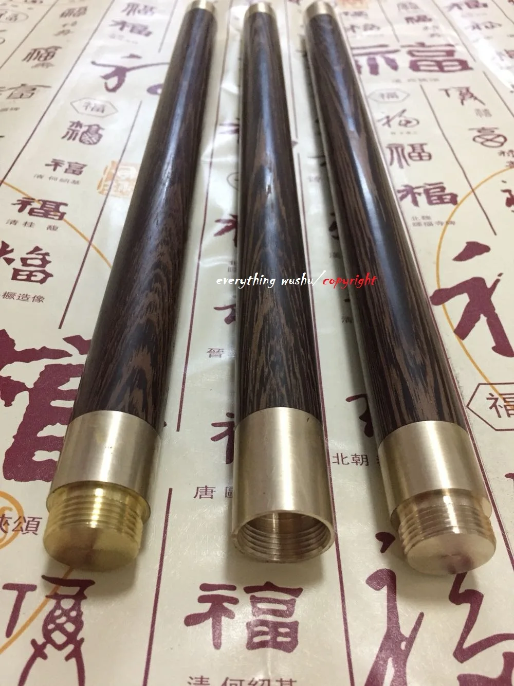 Портативные Wushu Shaolin палочки из твердой древесины Bo Staff Wenge Escrima палочки