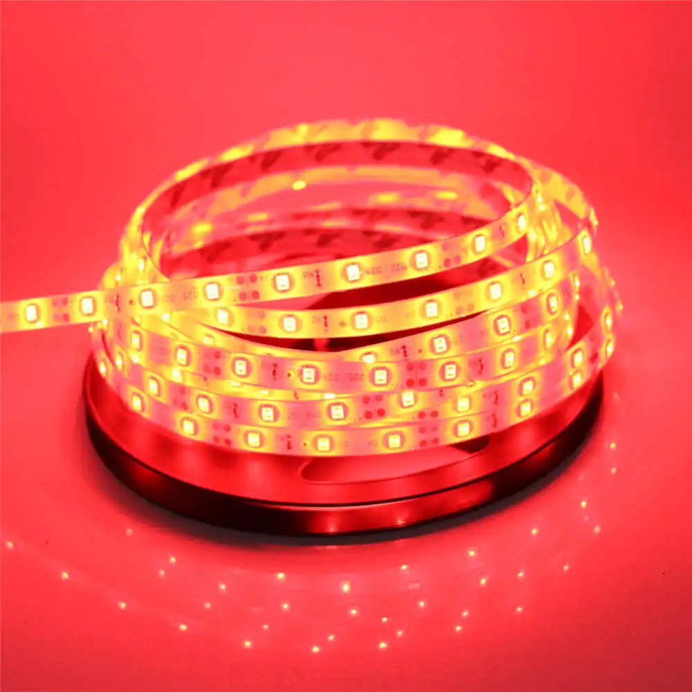 Светодиодная лента гибкая 2835 SMD 12 в пост. Тока 5 м 300 светодиодов белый теплый