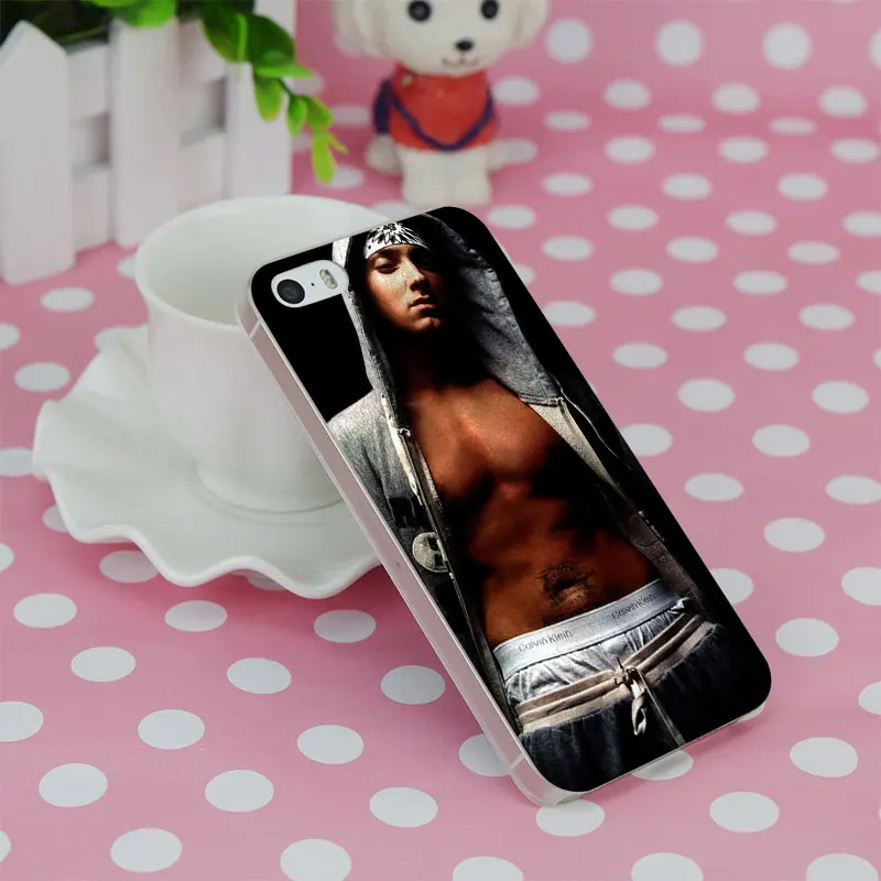 B1126 Eminem Горячие Прозрачный Жесткий Тонкий Case Cover For Apple iPhone 4 4S 5 5S SE 5C 6 S Плюс s Плюс| |