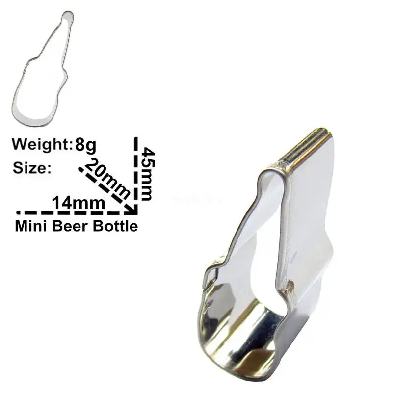 Интоксицирующие инструменты для украшения пивных бутылок формы выпечки печенья