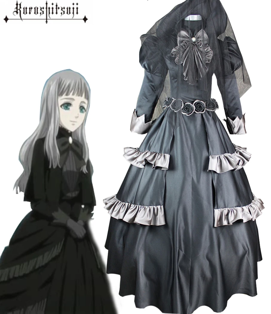 Элементы могут быть адаптированы Аниме Kuroshitsuji Black Butler Косплэй мужские и женские
