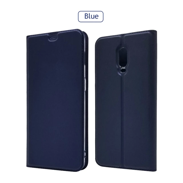 Blue ZROTEVE чехол для Oneplus 6 T 5T Чехол Флип-Бумажник кожаный чехол для One Plus 6 6 T 5T Чехол Флип Магнитный чехол Oneplus6 T чехол s - Цвет: Blue