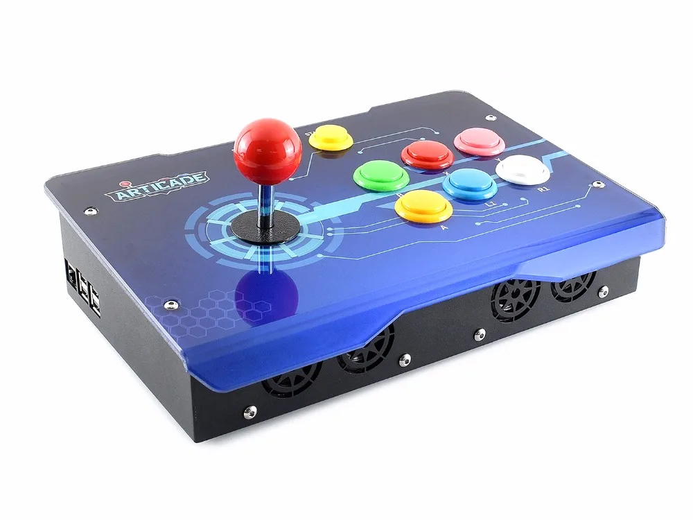 Arcade C 1P Acce Pack Raspberry Pi 3B + игровая приставка для аркадных игр маленькая Портативная