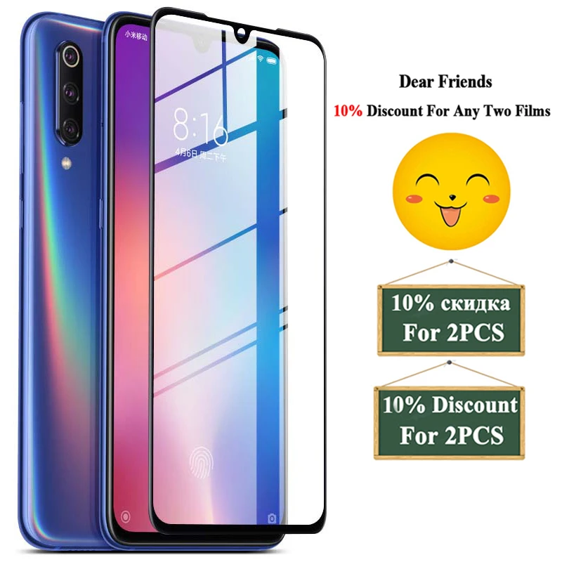 Защитное стекло для Ksiomi Mi 9 Se Explorer Mi9 защитный чехол Xiaomi 8 Lite защитная пленка