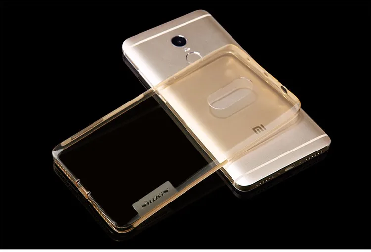 Nillkin TPU 0,6 мм ультра тонкий чехол для телефона s Capa для Xiaomi Redmi Note 4 силиконовый чехол с розничной посылка